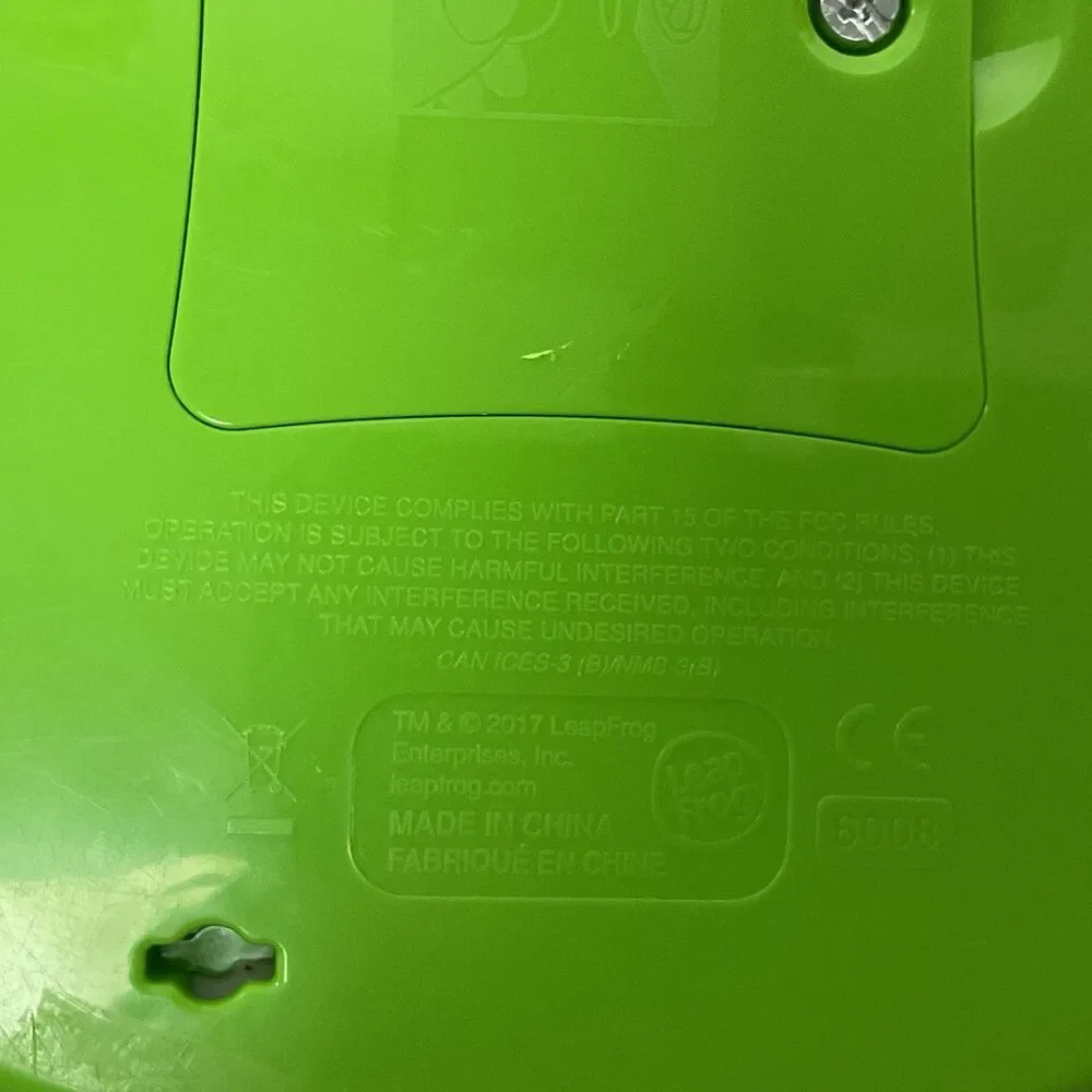2017 LeapFrog Mr. Pencil's Scribble and Write Green Educational Tested +‎ WORKS!